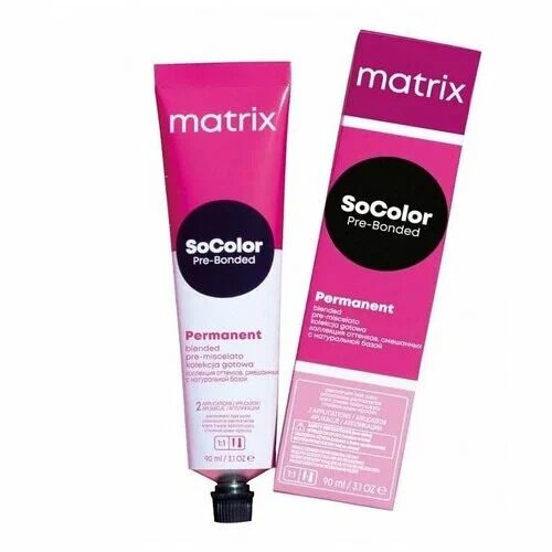 Matrix SOCOLOR beauty - Краска для волос 8AV светлый блондин пепельно-перламутровый 90мл
